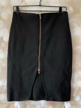 Valiant Paris Black Body Con Skirt